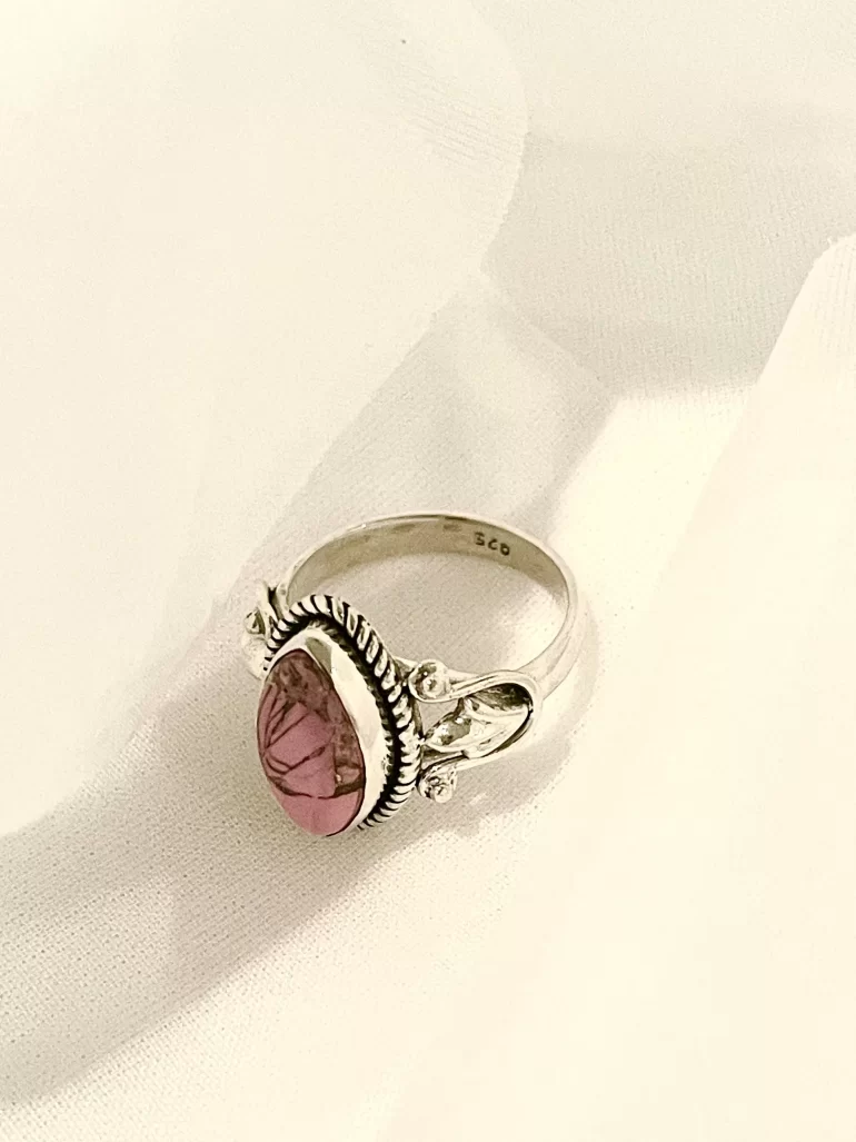 sterling silver marquise ring