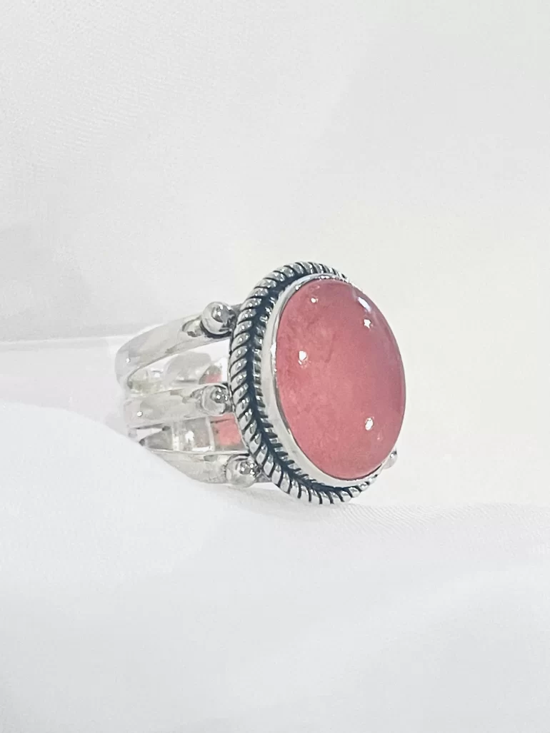 triple sterling silver ring