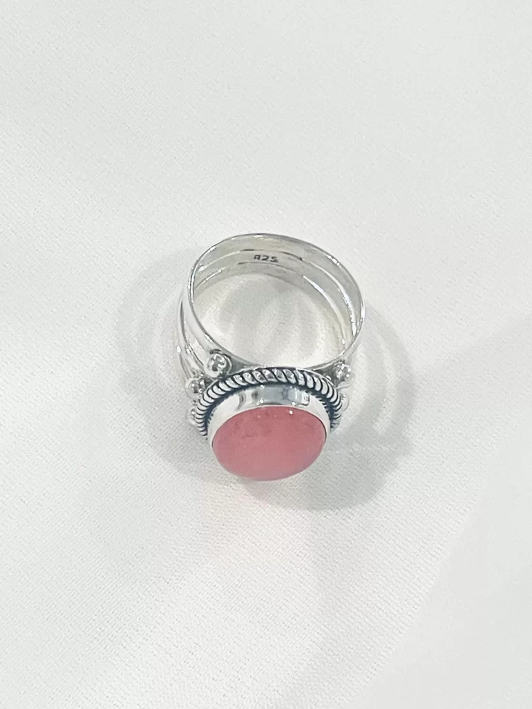twisted rope bezel ring