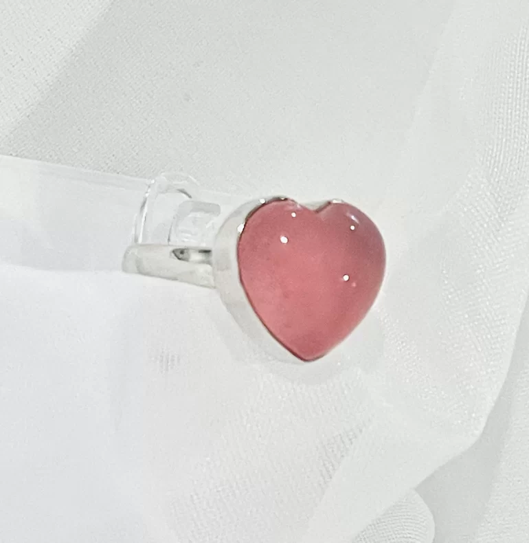 sterling silver heart ring